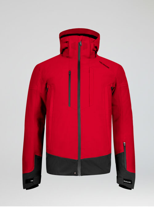 Chaqueta esquí hombre Power Rojo-Negro