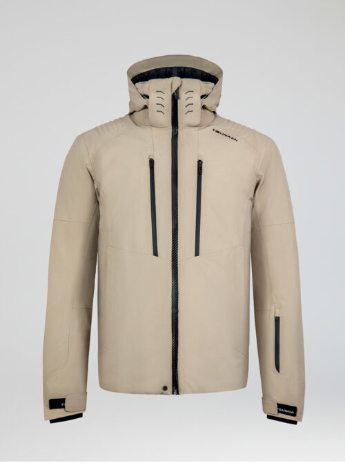Chaqueta esquí hombre Dominate Beige