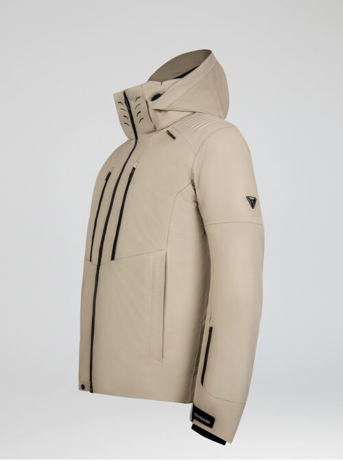 Chaqueta esquí hombre Dominate Beige - Imagen 3