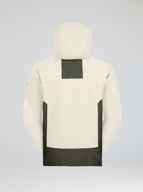 Chaqueta de esquí hombre 3 Layers X-treme Verde-Crudo - Imagen 5