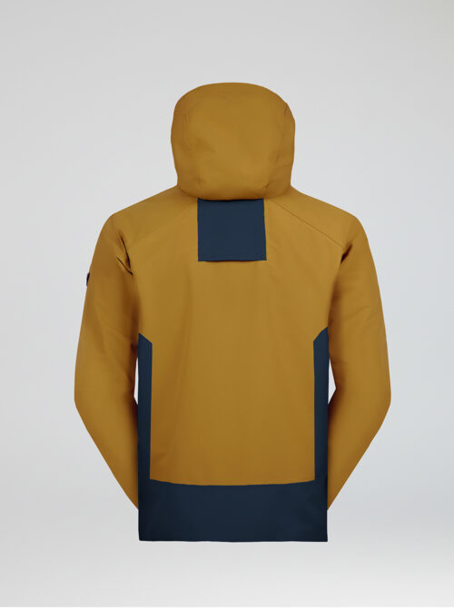 Chaqueta de esquí hombre 3 Layers X-treme Mostaza-Marino - Imagen 5