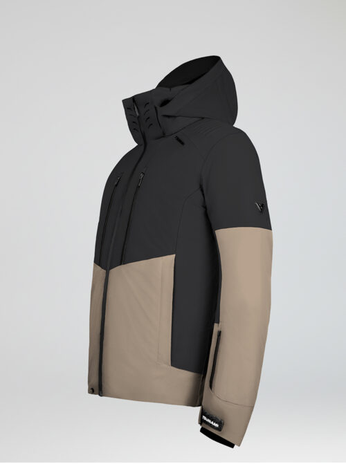 Chaqueta de esquí hombre Speed Negro-Beige - Imagen 3