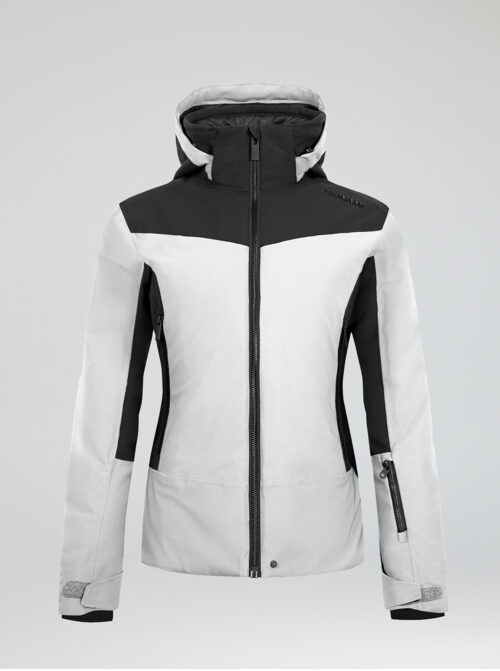 Chaqueta esquí mujer Shadow Blanco-Negro