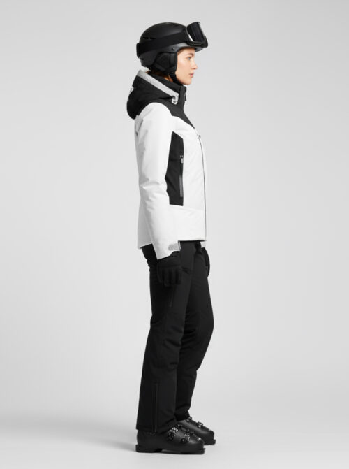 Chaqueta esquí mujer Shadow Blanco-Negro - Imagen 4
