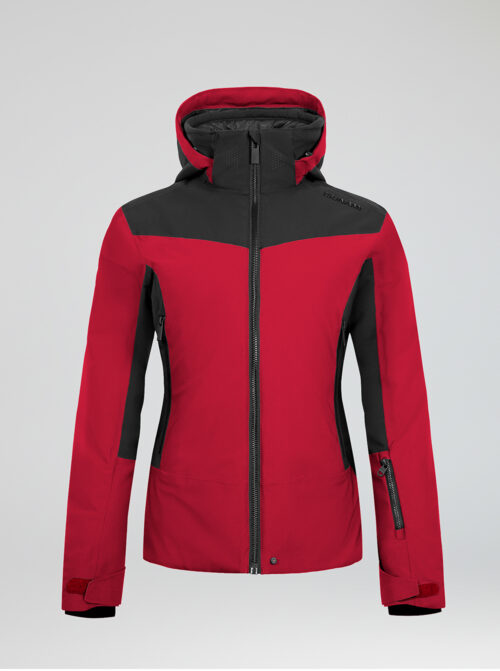 Chaqueta esquí mujer Shadow Rojo-Negro