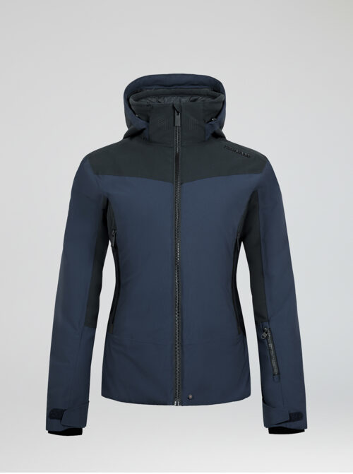 Chaqueta esquí mujer Shadow Marino-Negro