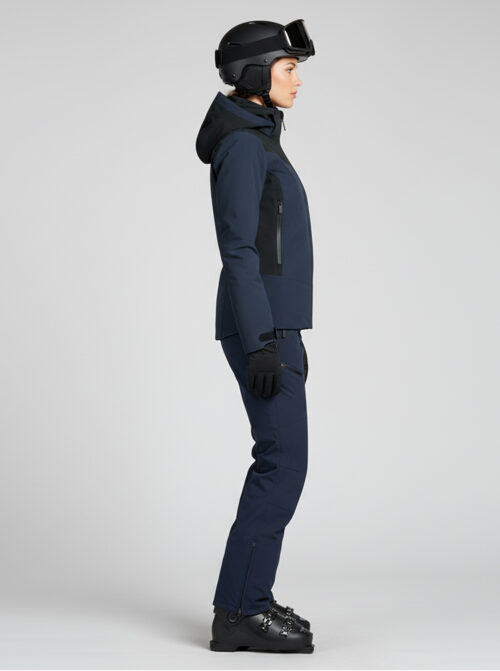 Chaqueta esquí mujer Shadow Marino-Negro - Imagen 4