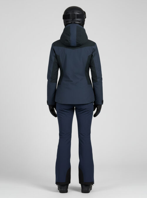 Chaqueta esquí mujer Shadow Marino-Negro - Imagen 6