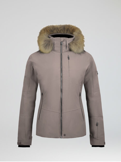 Chaqueta esquí mujer Grace Beige