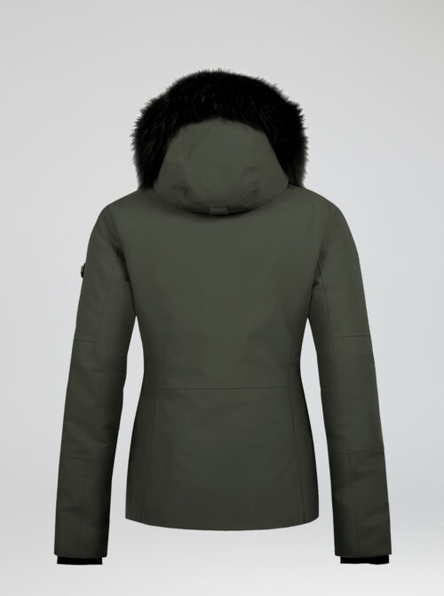Chaqueta esquí mujer Grace Kaki - Imagen 5