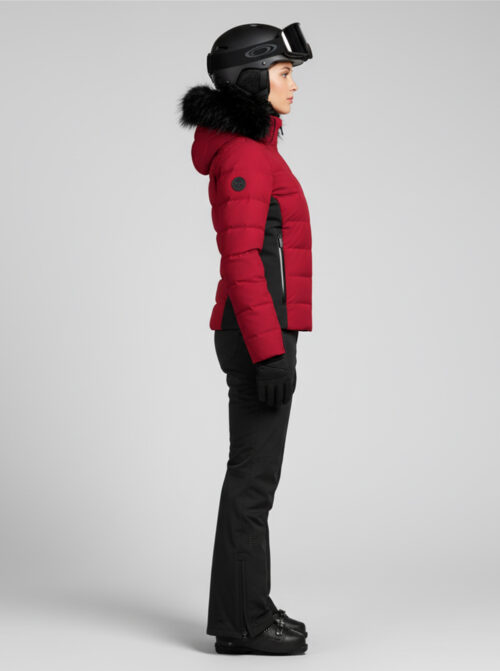 Chaqueta esquí mujer Helium Rojo-Negro - Imagen 4