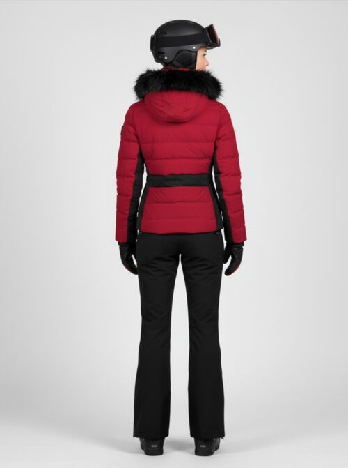 Chaqueta esquí mujer Helium Rojo-Negro - Imagen 6