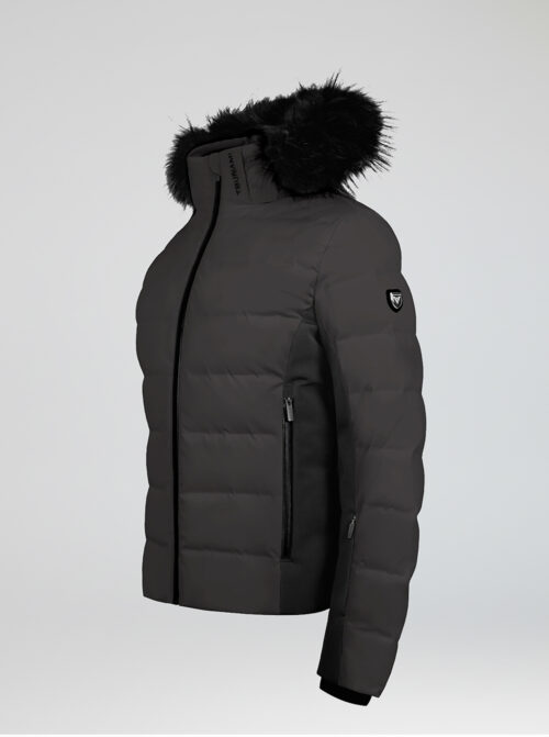 Chaqueta esquí mujer Helium Negro - Imagen 3