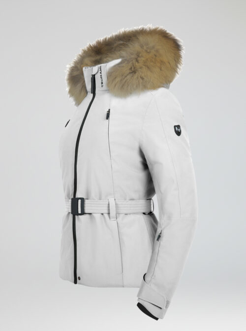 Chaqueta esquí mujer Majestic Blanco - Imagen 3