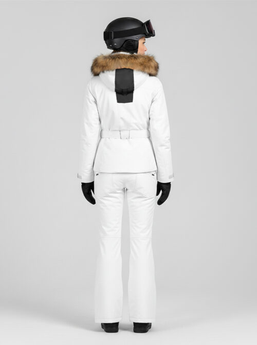 Chaqueta esquí mujer Majestic Blanco - Imagen 6