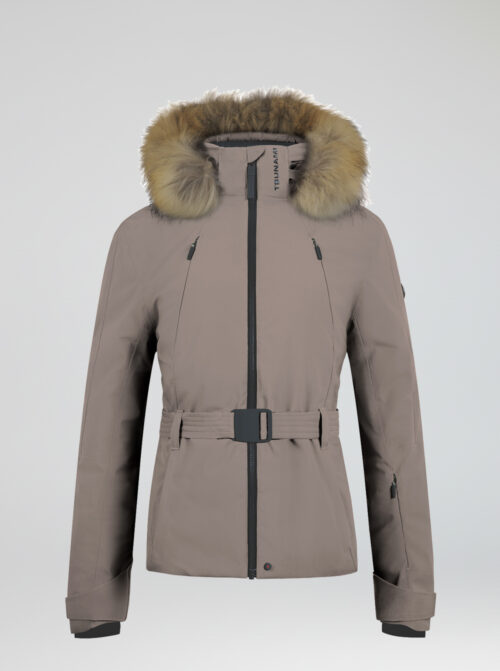 Chaqueta esquí mujer Majestic Beige