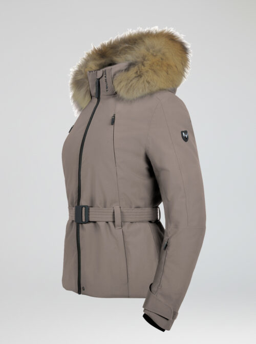 Chaqueta esquí mujer Majestic Beige - Imagen 3