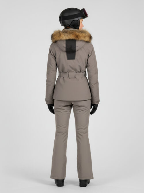 Chaqueta esquí mujer Majestic Beige - Imagen 6