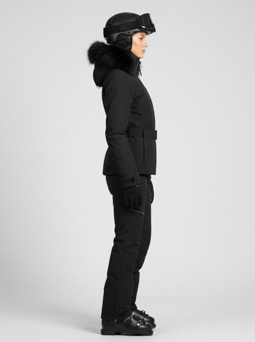 Chaqueta esquí mujer Majestic Negro - Imagen 4