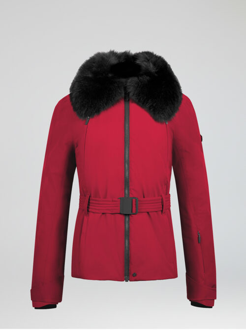 Chaqueta esquí mujer Elegance Rojo