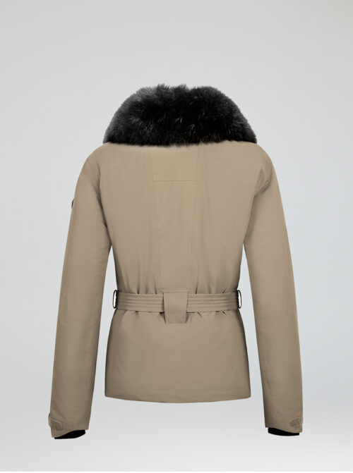 Chaqueta esquí mujer Elegance Beige - Imagen 5