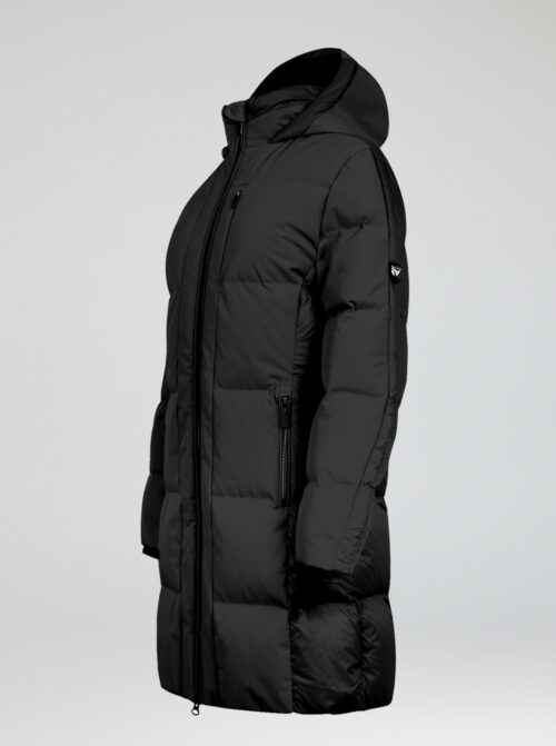 Abrigo mujer Cool Negro - Imagen 3