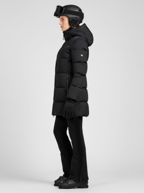 Abrigo mujer Cool Negro - Imagen 4