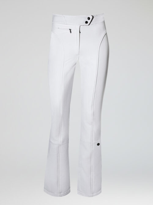 Pantalón esquí lástex mujer Classic Blanco