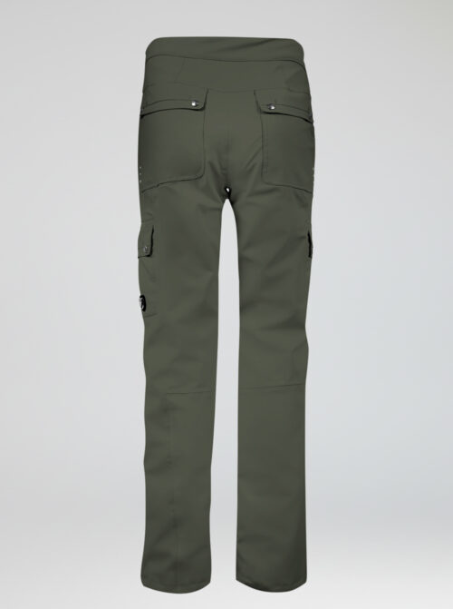 Pantalón esquí mujer Cargo Kaki - Imagen 3
