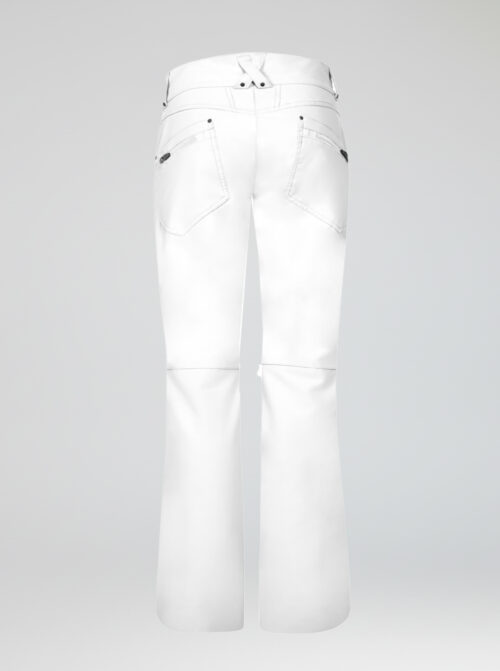 Pantalón esquí mujer Power Blanco - Imagen 3