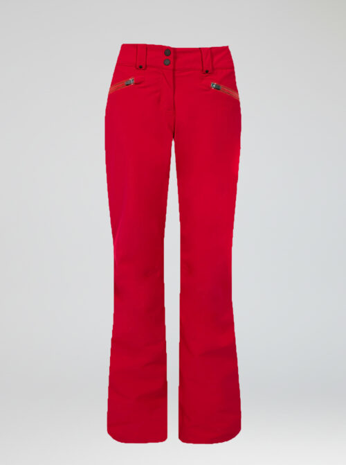 Pantalón esquí mujer Power Rojo