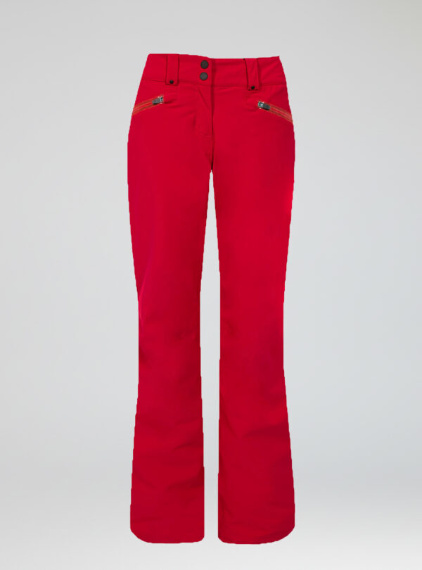 Pantalón esquí mujer Power Rojo