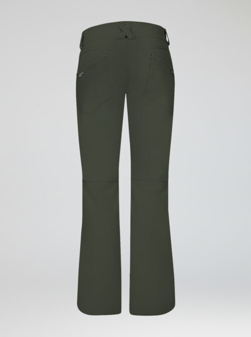 Pantalón esquí mujer Power Kaki - Imagen 3