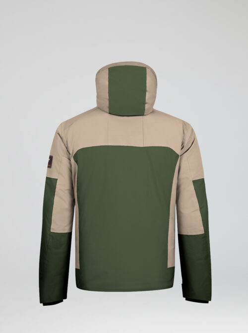Chaqueta esquí infantil Fjord Beige-Kaki - Imagen 3
