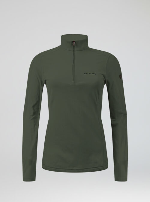 Midlayer térmico mujer Val d'Isere Kaki
