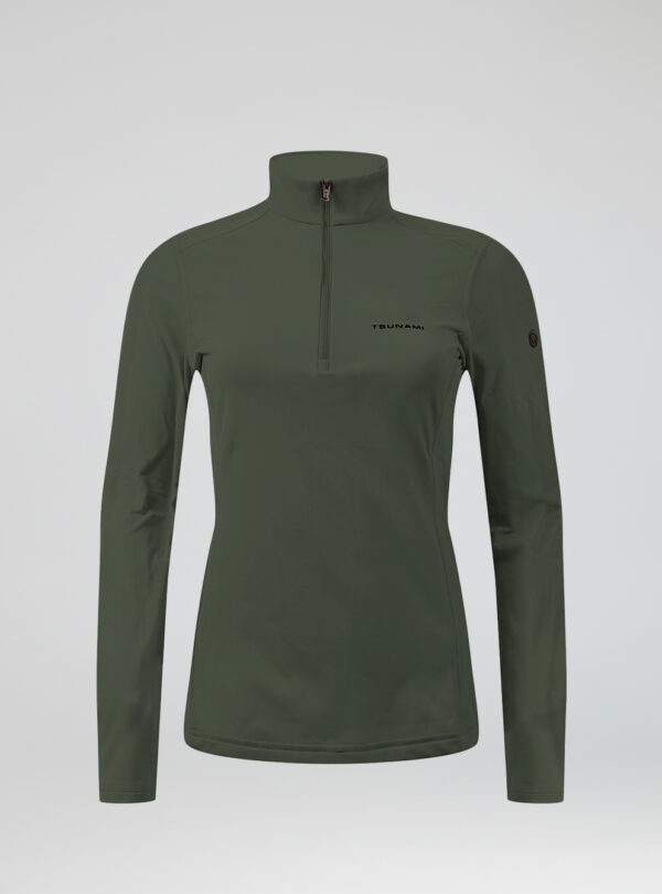 Midlayer térmico mujer Val d'Isere Kaki