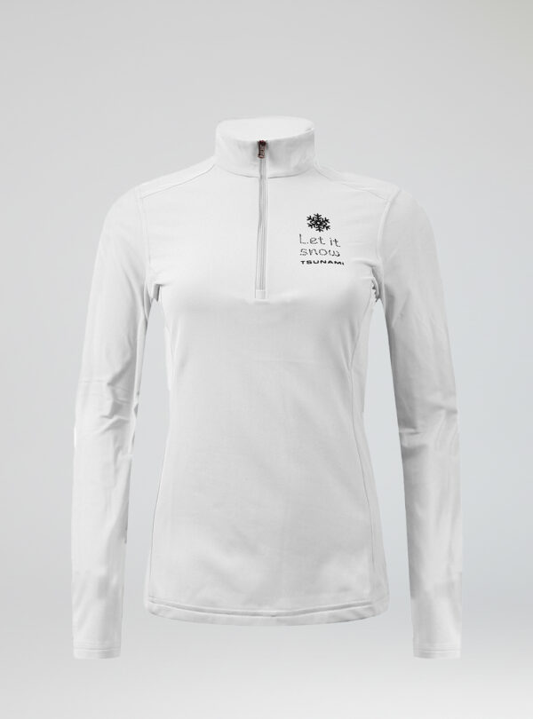 Midlayer térmico mujer Meribel Blanco
