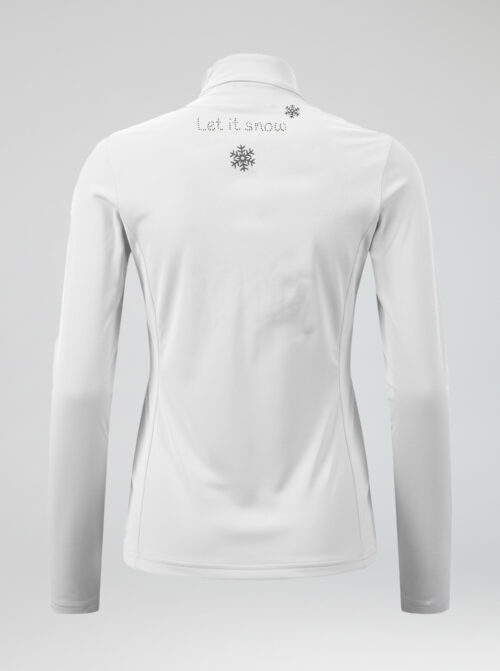 Midlayer térmico mujer Meribel Blanco - Imagen 3