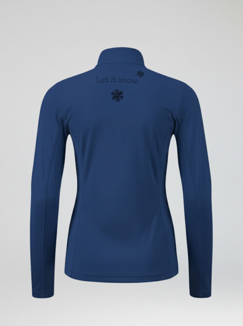 Midlayer térmico mujer Meribel Azul - Imagen 3