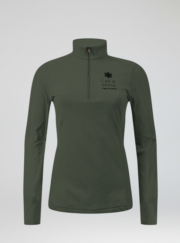 Midlayer térmico mujer Meribel Kaki