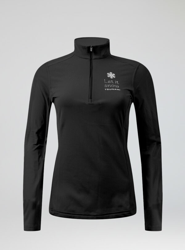 Midlayer térmico mujer Meribel Negro