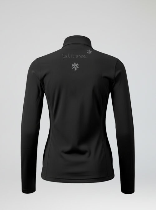 Midlayer térmico mujer Meribel Negro - Imagen 3