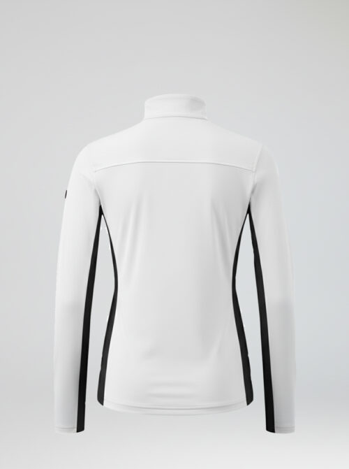 Midlayer térmico mujer Verbier Blanco-Negro - Imagen 3